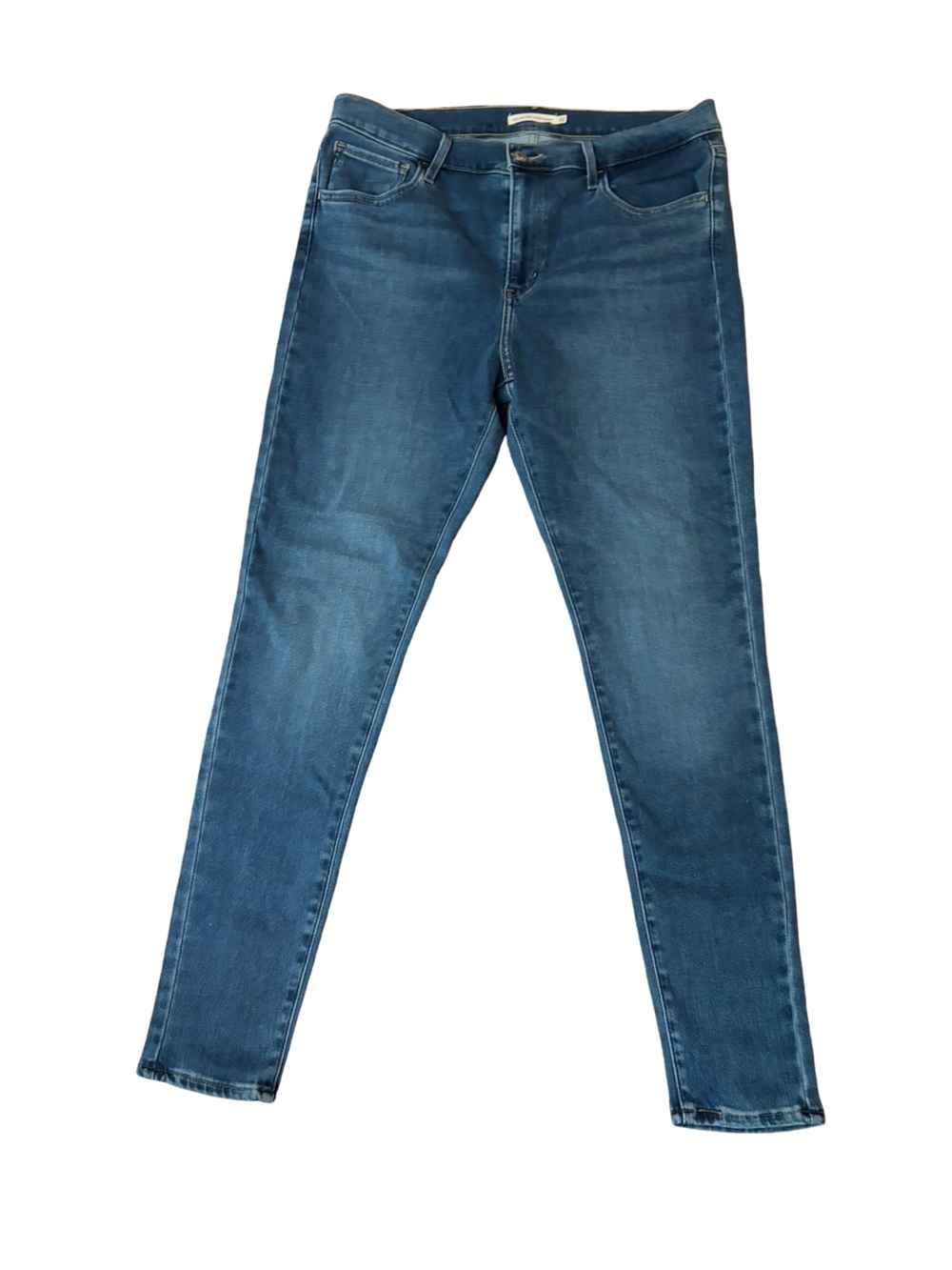 Levi’s 720 High Rise Super Skinny Jeans Size 32 Medium Wash Stretch Women’s